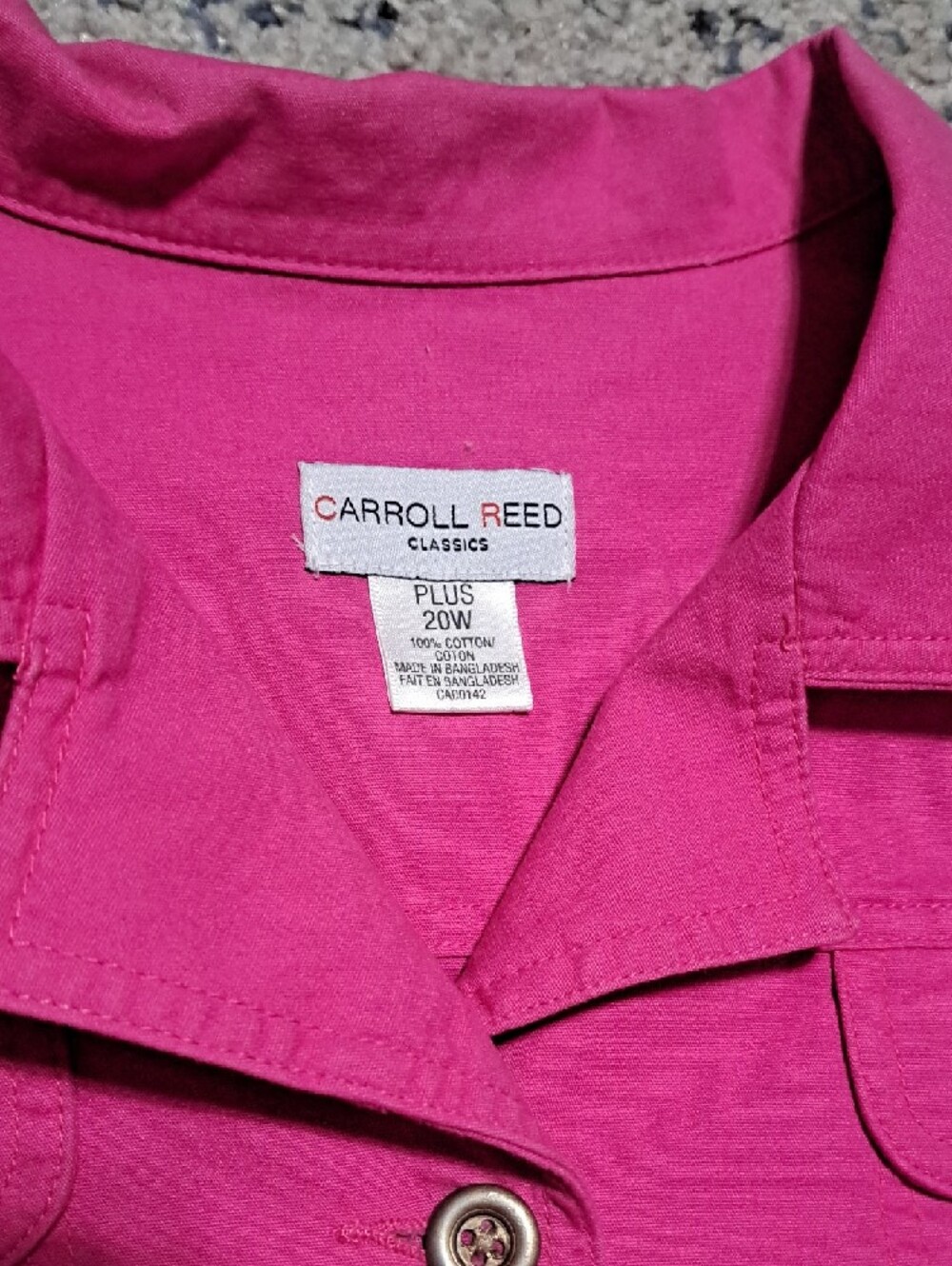 Premier Design Pink Button-Front Women's Jacket - Picture 2 of 5